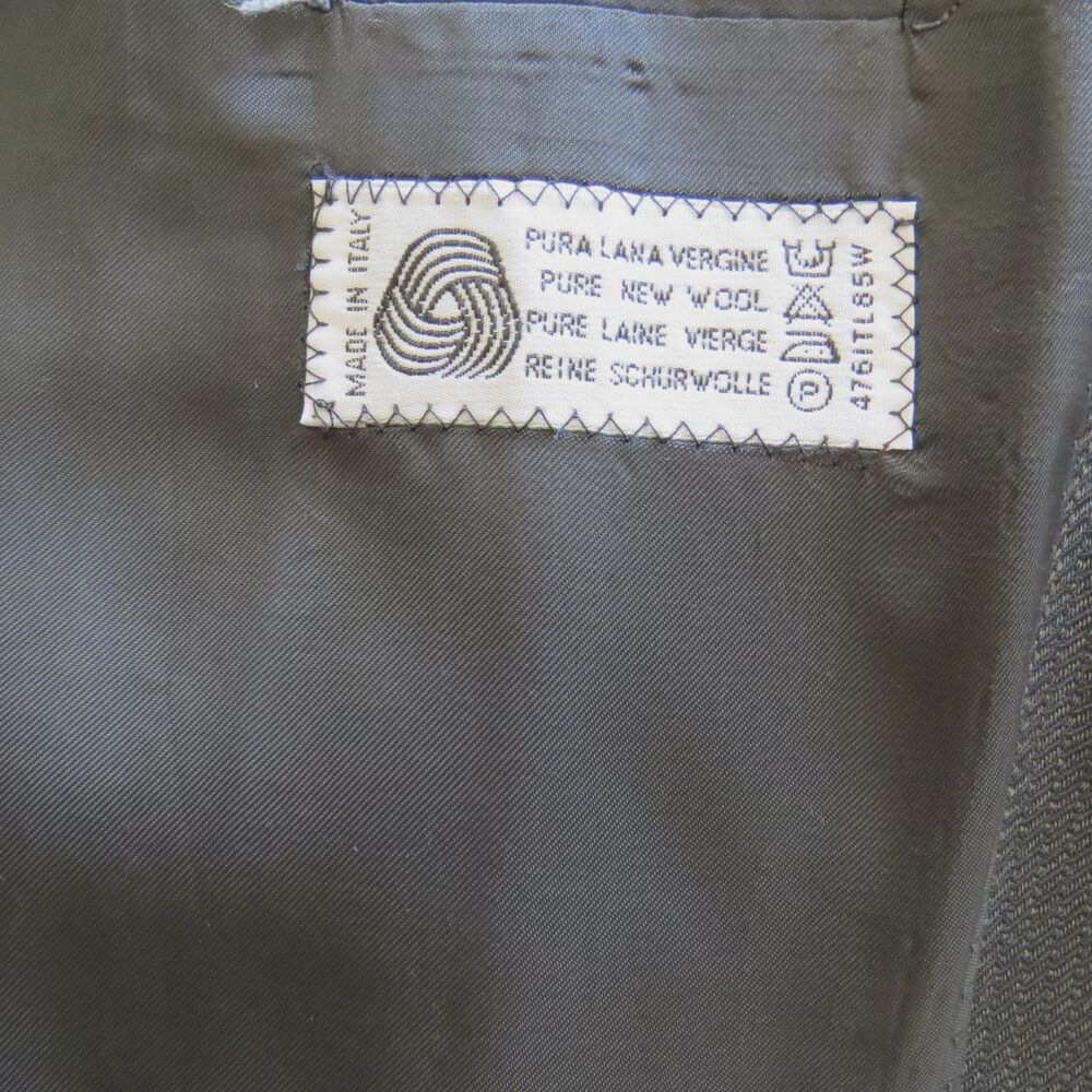 Gianni Menzoni Italy Men's suit jacket 100% High Twist Wool NWOT! - Picture 5 of 10